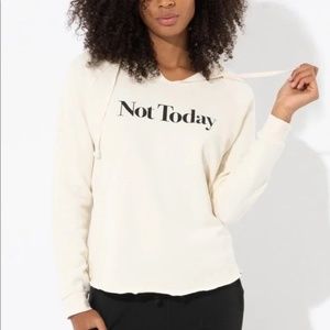 Sub_Urban Riot NOT TODAY Hoodie Size L New